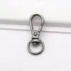 Fivela de engate 32mm liga de zinco fivela universal fivela de mola de chave acessórios para bolsa de couro KC ouro e prata cauda redonda atacado