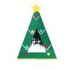 Cama para Gato Navideña Transfronteriza para Todas las Estaciones Fieltro Cama para Gato Árbol de Navidad de Fieltro Nuevo Estilo Cama para Gato de Fieltro Cama para Gato Tridimensional de Fieltro