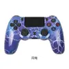 Controlador de Juego Inalámbrico Bluetooth P4 Modelo Privado Transfronterizo Controlador de Seis Ejes con Doble Vibración Cuarta Generación con Tira de Luz