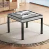 Máquina de Mahjong com Asas Giratórias, Design de Peças sem Empurrar, Baixo Ruído, Tamanho Grande, Totalmente Automática, Mesa de Mahjong para Uso Doméstico