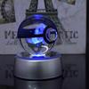 Nueva mascota Pokémon elfo gulado bola de cristal juego de mesa creativo luz de noche adornos periféricos hechos a mano
