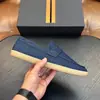 Mocasines de mezclilla para hombre, ZEG zapatos casuales slip-on de suela blanda, Multicolores transfronterizos europeos y americanos en stock