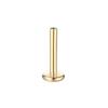 1 Piercing de titanio G23 con forma de tapón para la nariz, clavo para el hueso de la oreja, joyería para la perforación, aleación de titanio, clavo de repuesto, tapón, clavo para el labio, base, venta al por mayor