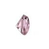 Arte de Uñas Punta Inferior Corazón Torcido Joyería de Diamantes Super Brillante Lujo Cristal Corazón de Melocotón Hacha Diamante Grande Rosa Decoración de Uñas Diamante de Amor