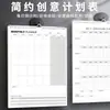 Calendario de pared de plan semanal Auto-rellenable en pared buenos hábitos para formar un plan de 21 días este reloj de fichar de autodisciplina horario del mes de trabajo