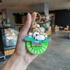 Nuevo teclado musical piano kappi bala llavero colgante para bolsa decoraciones juguetes para niños pequeños regalos al por mayor