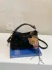 Bolsa pequena versátil retrô de comércio exterior para mulheres, nova coleção outono/inverno 2026, bolsa de alta qualidade com estampa de leopardo, bolsa de ombro e bolsa transversal da moda