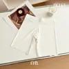 Roupa Íntima de Segurança para Verão Feminina, Seda Gelada Sem Costura Peça Única Fina Cintura Média Anti-Exposição Duas em Uma Leggings Invisíveis