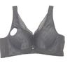 Ropa interior de encaje sin aros al por mayor recogida en accesorio de colección tela transpirable de leche verano cómoda cierre lateral sujetador ensanchado