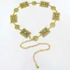 Cadena de Cintura de Metal y Piedras Preciosas Transfronteriza Cadena de Perlas Plateadas Decoración Versátil para Faldas de Mujer de Gama Alta Retro Europeo y Americano