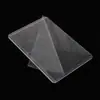 B8 Portatarjetas PVC Portatarjetas de Juego Transparente de Doble Cara Funda Rígida de Plástico Funda Laminada para Tarjetas Funda Protectora de Plástico Película de Dos Capas para Tarjetas
