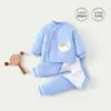 Ropa para Recién Nacidos Primavera Otoño Algodón Delgado Acolchado Ropa de Algodón 0 Calidez Marzo Chaqueta Separada Conjunto de Ropa de Algodón para Bebé Recién Nacido