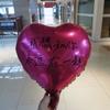 Globo de amor, película de aluminio, globo flotante en forma de corazón, película de aluminio, confesión, boda, diseño de sala de bodas, decoración de cumpleaños, otros