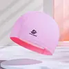 Gorros de Natación Adultos de PU para Hombres y Mujeres Se Pueden Estampar con Logo, Alta Elasticidad, Cómodos para Cabello Largo, No Aprietan la Cabeza, Gorros de Natación Impermeables para Estudiantes y Niños Mayores