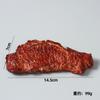 Comida de simulación y modelo de bistec para jugar, costillas de bistec de res falsas, accesorios de decoración para restaurante occidental, carne de simulación, pegatinas para refrigerador