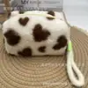 Bolsa de Almacenamiento para Lavado Nuevo Amor Transfronterizo Bolsa de Cosméticos Alto Valor de Color Gran Capacidad Almacenamiento para Estudiantes Bolsa para Lápices Fábrica en stock