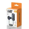 Cargador de Coche Trasero Multifuncional Cargador de Coche Reproductor de Mp3 Bluetooth para Coche Transmisor FM Cs8 Cargador de Coche