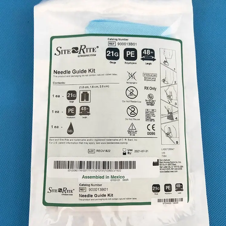 巴德超声血管导引穿刺套件900013B01手术中或经皮进行超声导引