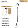 Leash para paddleboard personalizado, correa de mano anti-pérdida, cuerda antideslizante con núcleo de acero, cuerda elástica para deportes acuáticos y cuerda de remolque para kayak
