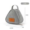 Bolsa Térmica para Desayuno, Lonchera Pequeña Portátil de Papel de Aluminio, Bolsa de Mano para Niños, Bolsa de Trabajo, Bolsa Triangular, Bolsa Conservadora en Frío