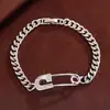 Pulsera Clásica Nueva de Moda Cruzada con Circonita Atmósfera Exquisita Versátil Pulsera para Mujer Venta Directa de Fábrica