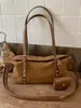 Bolso de hombro de moda casual transfronterizo europeo y americano 2025 nuevo otoño/invierno, simple y elegante, en una paleta de colores apagados