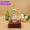 Características Étnicas de Xinjiang Estilo Kashgar Frasco Aleación Estaño Colorido Adornos para el Hogar y la Oficina Souvenirs de Viaje