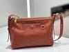 Otoño e Invierno Nuevo Bolso Hobo Hillside Gamuza Bolso de Axila Cuero Genuino Bolso Dumpling Bolso de Hombro Portátil para Mujer