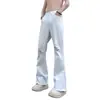 Jeans Skinny Negros para Hombre, Estilo Verano, Marca de Moda, Rasgados, Elásticos, Corte Ajustado, Pantalones Rectos