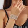 Fornecimento direto da fábrica pulseira de noiva da moda pulseira de strass versão coreana de pulseira comemorativa doce joias atacado