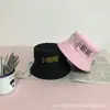 Chapéu Feminino Estilo Coreano Daisy Chapéu de Pescador Dupla Face Masculino Verão Outono e Inverno Protetor Solar Japonês Bordado Chapéu de Bacia
