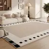 Alfombra de sala de estar de lujo ligero resistente a las manchas y fácil de cuidar imitación cachemira alfombra para mesa de centro de sofá alfombra de mesita de noche de dormitorio una generación de pelo