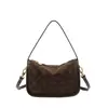 Bolso de Moda de Lujo Vintage para Mujer 2026 Nuevo Modelo Forma de Almohada Retro Gran Capacidad Bolso de Hombro Debajo del Brazo Bolso Cruzado Versátil
