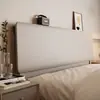 Panel de mesita de noche para cama individual se vende por separado, panel trasero de mesita de noche de 21 metros de ancho, panel trasero de madera maciza suave acolchado, se vende por separado