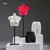 Loja de roupas manequim de meio corpo para exposição de lingerie feminina suporte para display de sutiã suporte de modelo de corpo humano para underwear
