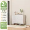 Zapatero de Acero para el Hogar, Zapatero Multicapa a Prueba de Polvo para la Entrada, Almacenamiento de Gran Capacidad con Puerta abatible, Zapatero para Exteriores