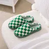 Pantuflas de Algodón Qida Shun Nuevas Otoño e Invierno para Hombre y Mujer Pantuflas de Casa al por Mayor Cálidas de Interior Pantuflas de Algodón para Pareja de Casa Invierno