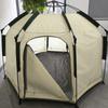 Tienda Octagonal Totalmente Automática para Acampar al Aire Libre, Tienda de Campaña Gruesa de Doble Capa, Impermeable y a Prueba de Sol, para Múltiples Personas