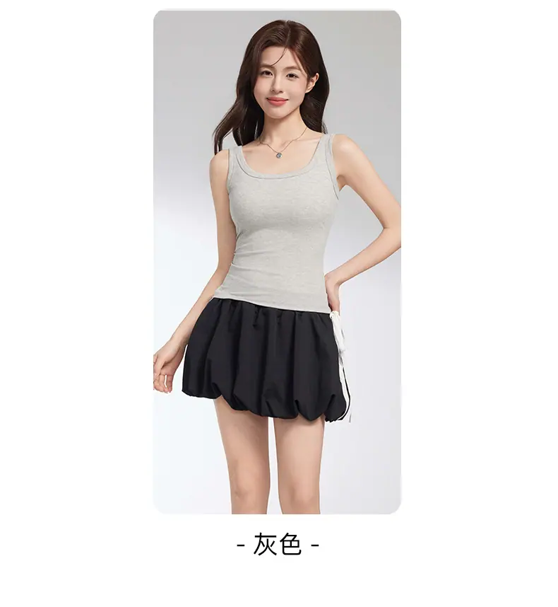 无胸垫宽肩背心_07