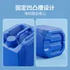En stock Botella de plástico engrosada de 10 L Cubo apilable de 10 kg Botella de plástico de grado alimenticio resistente a ácidos y álcalis con tapa