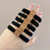 Elástico de Cabelo para Rabo de Cavalo Alto Estilo Coreano de Primavera, Corda de Cabelo Durável, Simples para Mulheres, Elástico de Cabelo de Alta Qualidade