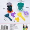 Juguete de Playa para Niños Set Grande de Reloj de Arena Coche de Arena y Agua para Niña Bebé Herramienta para Cavar Arena Orilla del Mar