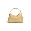 2026 Nuevo Bolso de Mano de Cuero Acolchado de Vaca con Diseño de Bolita Tejido Bolso de Hombro Cruzado Bolso de Cuero Genuino de Moda para Mujer