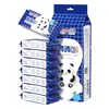 Papel Higiênico Úmido com Sensação de Gelo, Ultra-Mini Portátil em Pacote Único Embalado Individualmente, para Limpeza das Nádegas, Papel Higiênico Úmido Doméstico, Lenços Umedecidos de Higiene para Adultos