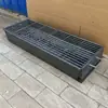 Horno Parrilla Barbacoa Soldadura Completa Engrosada Borde Graso Grande Horno Horno para Pescado a la Parrilla Comercial Barbacoa de Carbón Estilo Antiguo Soporte Personalización