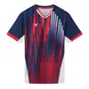25 Uniformes de Bádminton Victory de Nuevo Estilo, Manga Corta, Secado Rápido, Transpirables, Uniformes Deportivos Unisex para Entrenamiento, Uniformes de Competición, Absorbentes de Sudor