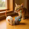 Nuevo Juguete Menta para Gato Juguete de Peluche Ratón Herbal Lindo y Duradero Resistente a los Arañazos Suministros para Mascotas Juguete para Gato