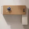 Combinação de Mesa e Cadeira para Escritório Presidencial, Simples e Moderna, Escritório de Gerente Geral de Luxo Leve de Alto Padrão, Mesa de Diretor
