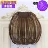 Peruca com Franja, Peruca de Franja Falsa, Cabelo de Ar Feminino, Cabelo 100% Natural, Cabelo Natural de Quadrinhos, Modificação da Testa, Modificação do Formato do Rosto