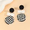 Pendientes de cerámica suave de arcilla polimérica hechos a mano, creativos y transfronterizos, elegantes y combinables, de fábrica, para mujer, venta al por mayor